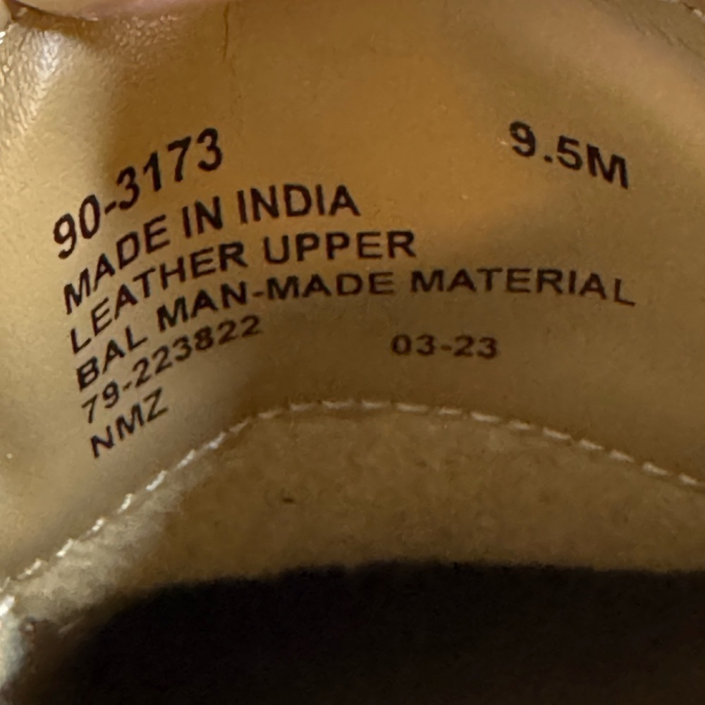 Dockers Men's Perspective Oxford Dress Shoes Tan Leather Size 9.5 M - Picture 15 of 16